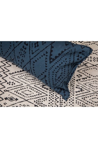 Coussin - Kaki et noir - 30 x 50 cm