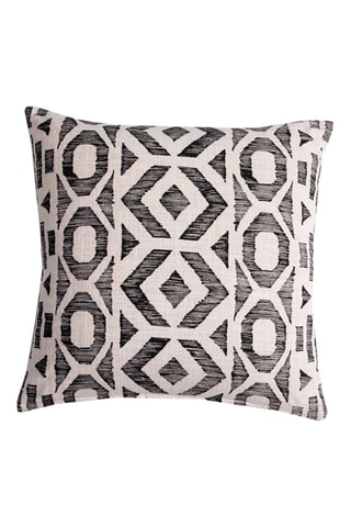 Coussin Mosaic - Noir et blanc - 45 x 45 cm