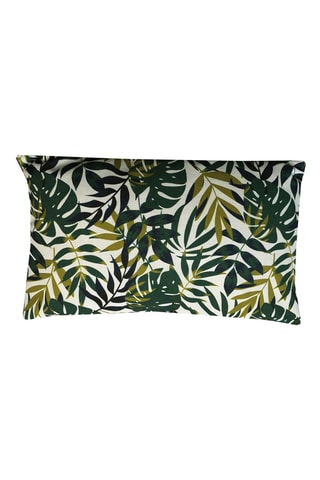 Coussin Treillis - Vert et blanc - 30 x 50 cm