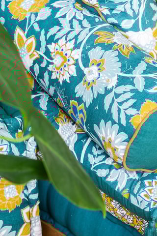 Coussin Indiana - Vert pin - 50 x 50 cm