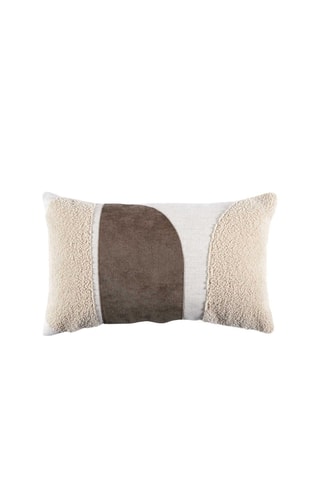 Coussin - Beige  et crème - 30 x 50 cm