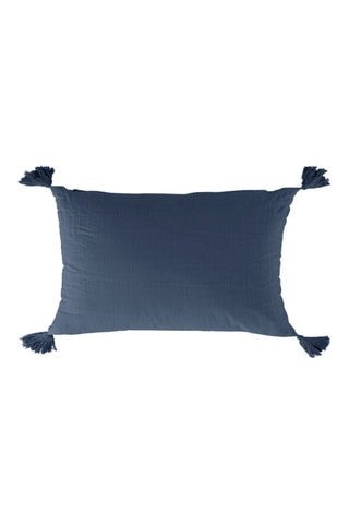 Coussin - Bleu pétrole - 30 x 50 cm