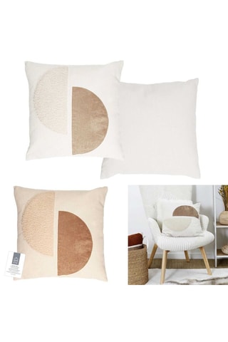 Coussin - Taupe - 40 x 40 cm