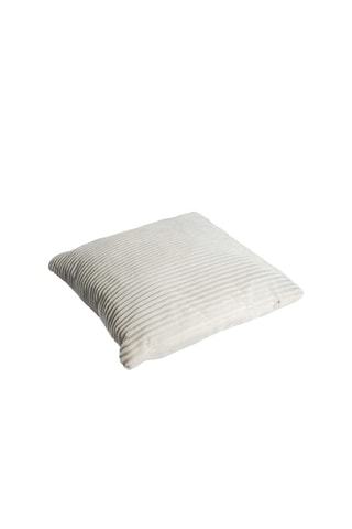 Coussin - Blanc et gris - 40 x 40 cm