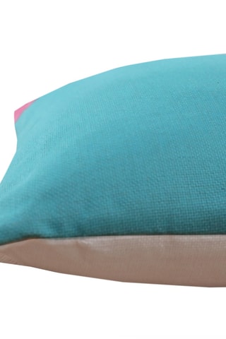 Coussin - Ciel et rose poudré - 45 x 45 cm