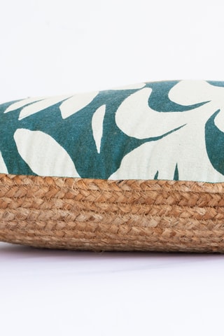 Coussin - Bleu canard - 30 x 50 cm