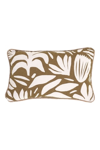 Coussin - Kaki - 30 x 50 cm