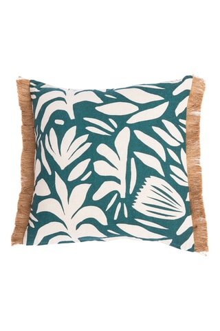 Coussin - Bleu canard - 45 x 45 cm