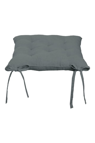 Galette de chaise - Gris foncé - 40 x 40 x 6 cm