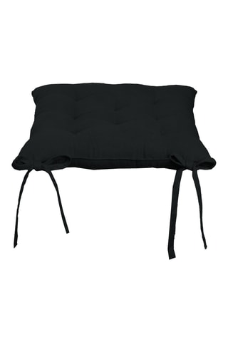 Galette de chaise - Noir - 40 x 40 x 6 cm