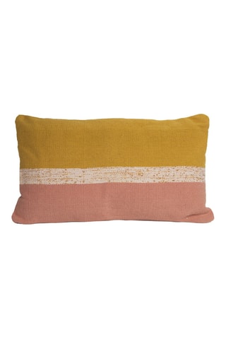Coussin - Orange et rose - 40 x 65 cm