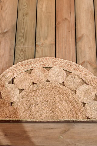 Tapis de porte - Beige  - 45 x 90 cm