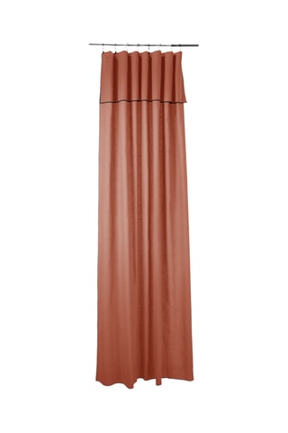 Rideau - Rouge brique - 140 x 290 cm