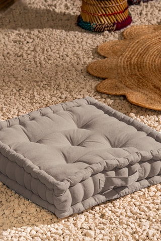 Coussin de sol - Gris - 45 x 45 x 10 cm