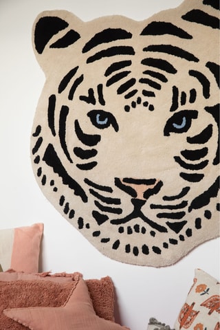 Tapis - Blanc - 100 x 100 cm
