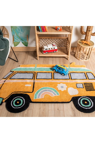 Tapis - Jaune - 100 x 170 cm