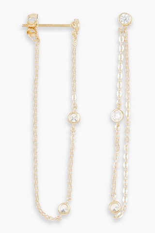  Boucles d'oreilles Elina Or jaune 