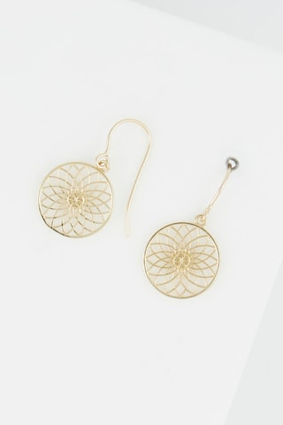 Boucles d'oreilles Pétunia - 
Or jaune