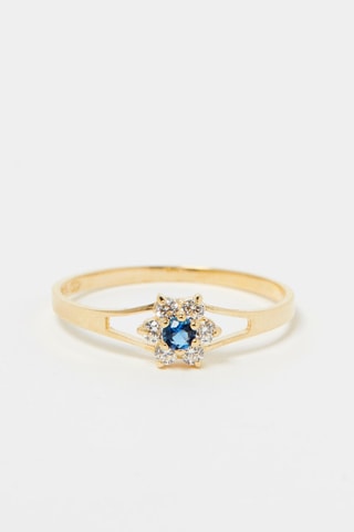 Bague Nature Or jaune