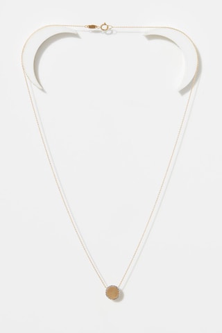 Collier Rond Précieux  -  Or jaune et or blanc