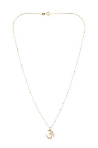 Pendentif Om Or jaune