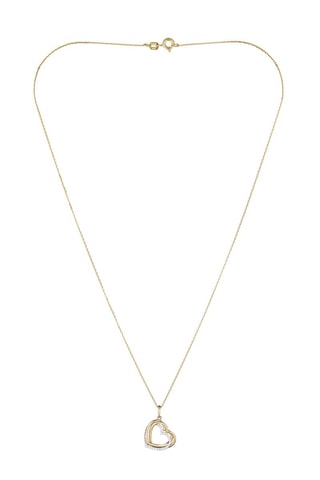 Pendentif Sweety - Or jaune et or blanc