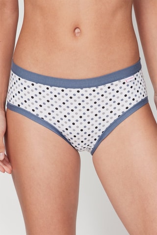 2 shortys - Gris, blanc et bleu