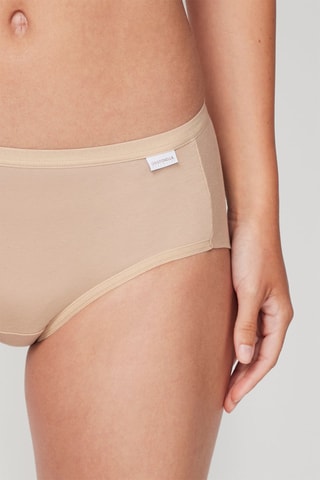 Shorty en coton biologique - Beige