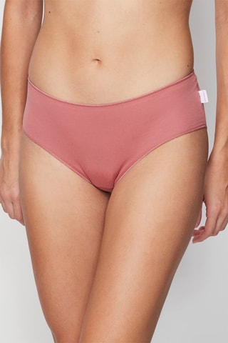 2 shortys - Taupe et rose