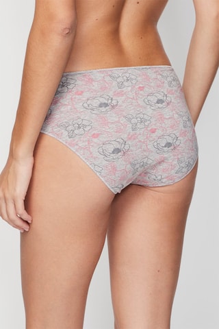 2 shortys - Rose et gris