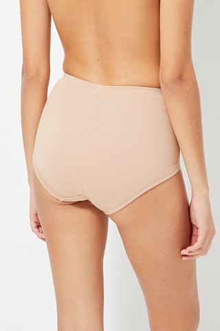 Culotte gainante taille haute - Nude