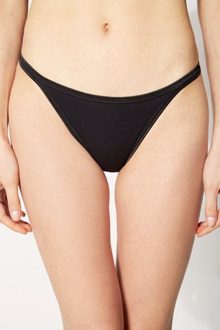 3 culottes - Noir