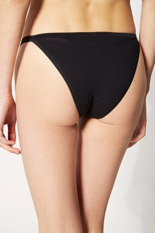 3 culottes - Noir