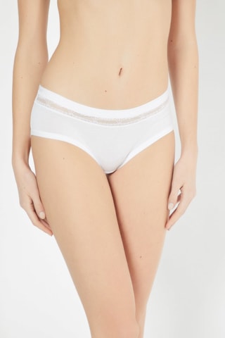 2 culottes midi - Blanc