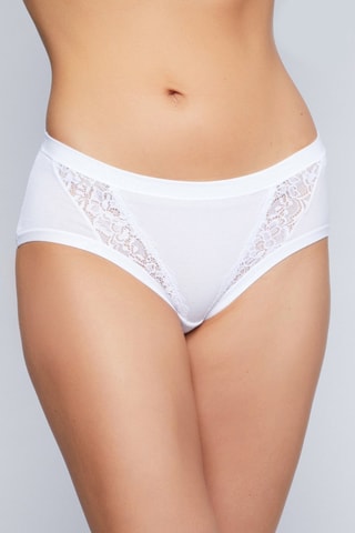 2 culottes midi - Blanc