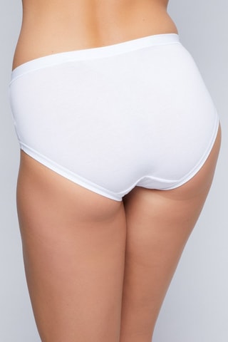2 culottes midi - Blanc