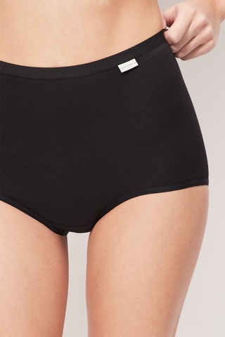 Culotte taille haute - Noir