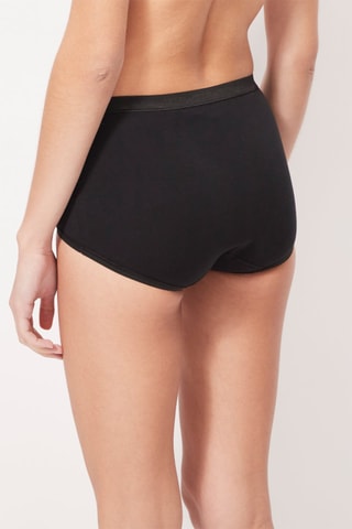 Culotte taille haute - Noir
