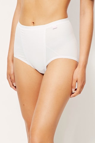 Culotte taille haute - Blanc