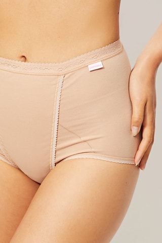 Culotte taille haute - Beige