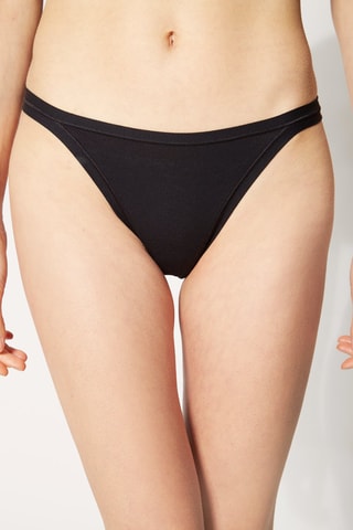 3 culottes - Noir