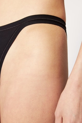 3 culottes - Noir