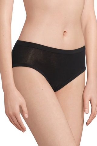 3 culottes mini - Noir