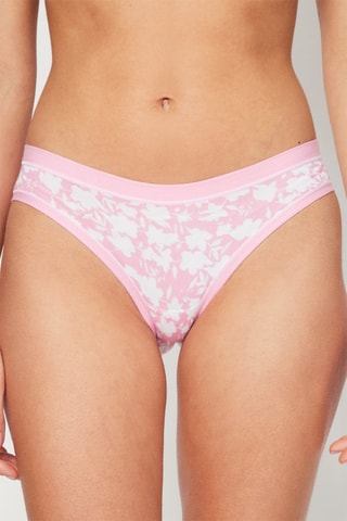 3 culottes - Rose et blanc