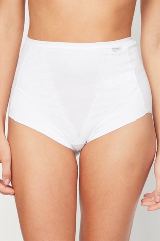 Culotte taille haute - Blanc