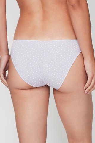 3 culottes- Gris et blanc