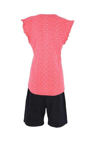Pyjama - Corail et noir