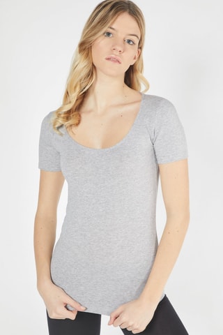 T-shirt - Gris clair
