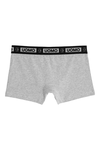 Boxer - Gris clair chiné