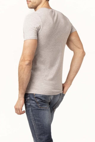 T-shirt - Gris clair chiné
